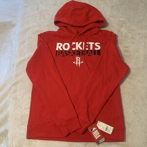 Houston Rockets Hoodie Mens Medium NBA Basketball Pullover Sweatshirt Fan Gear